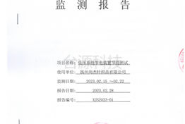 检测报告